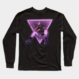 Cyber girl Long Sleeve T-Shirt